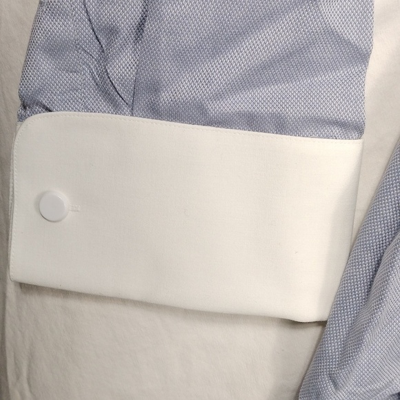 Italo Mando men's long sleeve button down shirt size Reg 17 - Picture 5 of 13